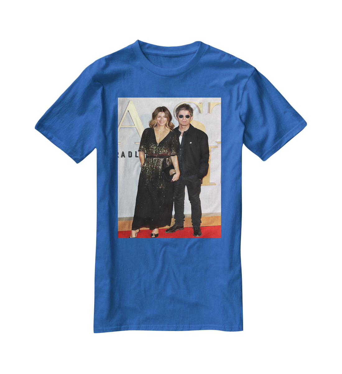 Noel Gallagher and Sara MacDonald T-Shirt - Canvas Art Rocks - 2