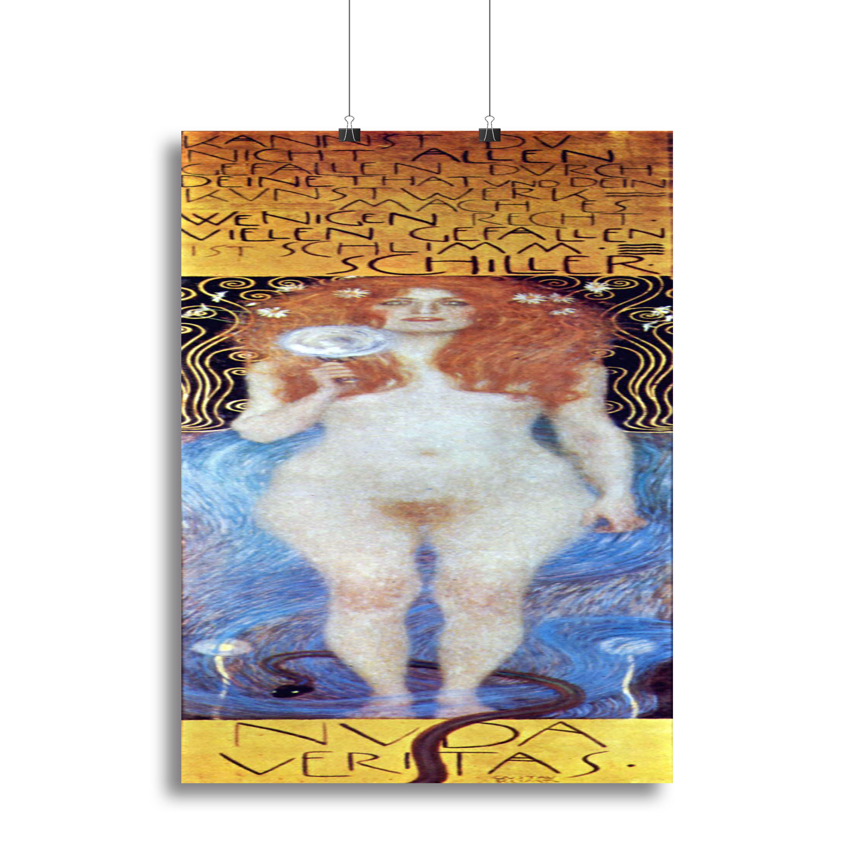 Nuda Veritas Naked Truth by Klimt Canvas Print or Poster - Canvas Art Rocks - 2