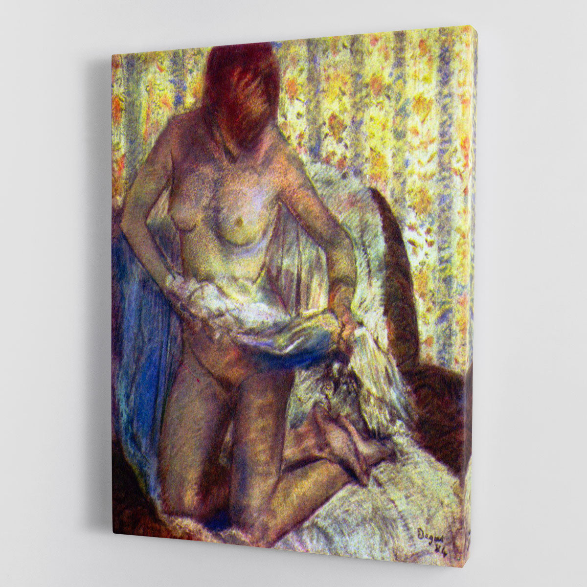 Nude Woman by Degas Canvas Print or Poster - Canvas Art Rocks - 1