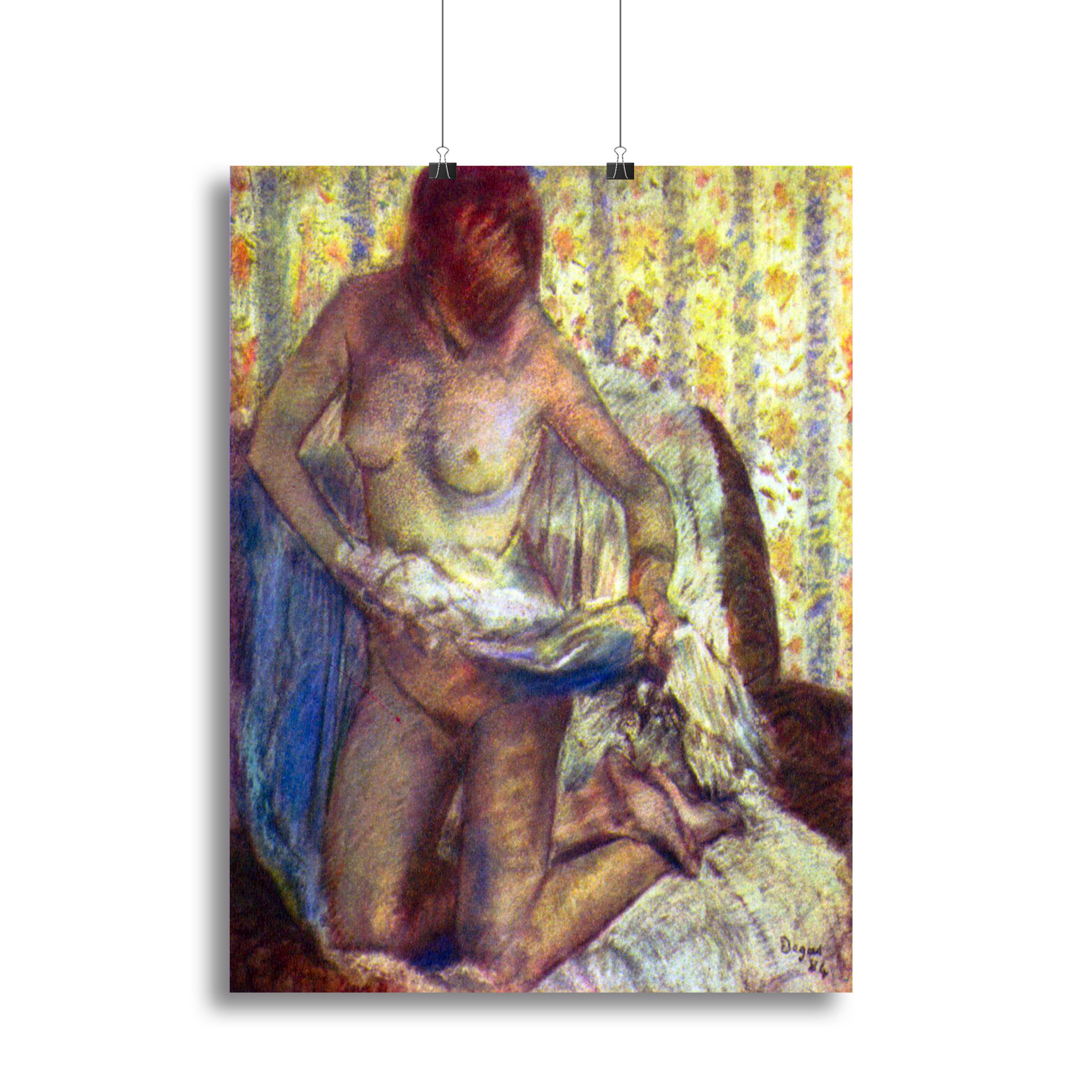 Nude Woman by Degas Canvas Print or Poster - Canvas Art Rocks - 2
