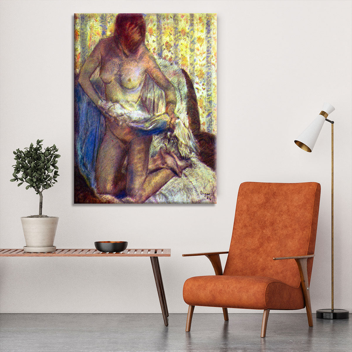 Nude Woman by Degas Canvas Print or Poster - Canvas Art Rocks - 6