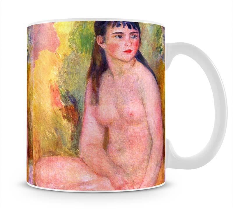 Nude female by Renoir Mug - Canvas Art Rocks - 1