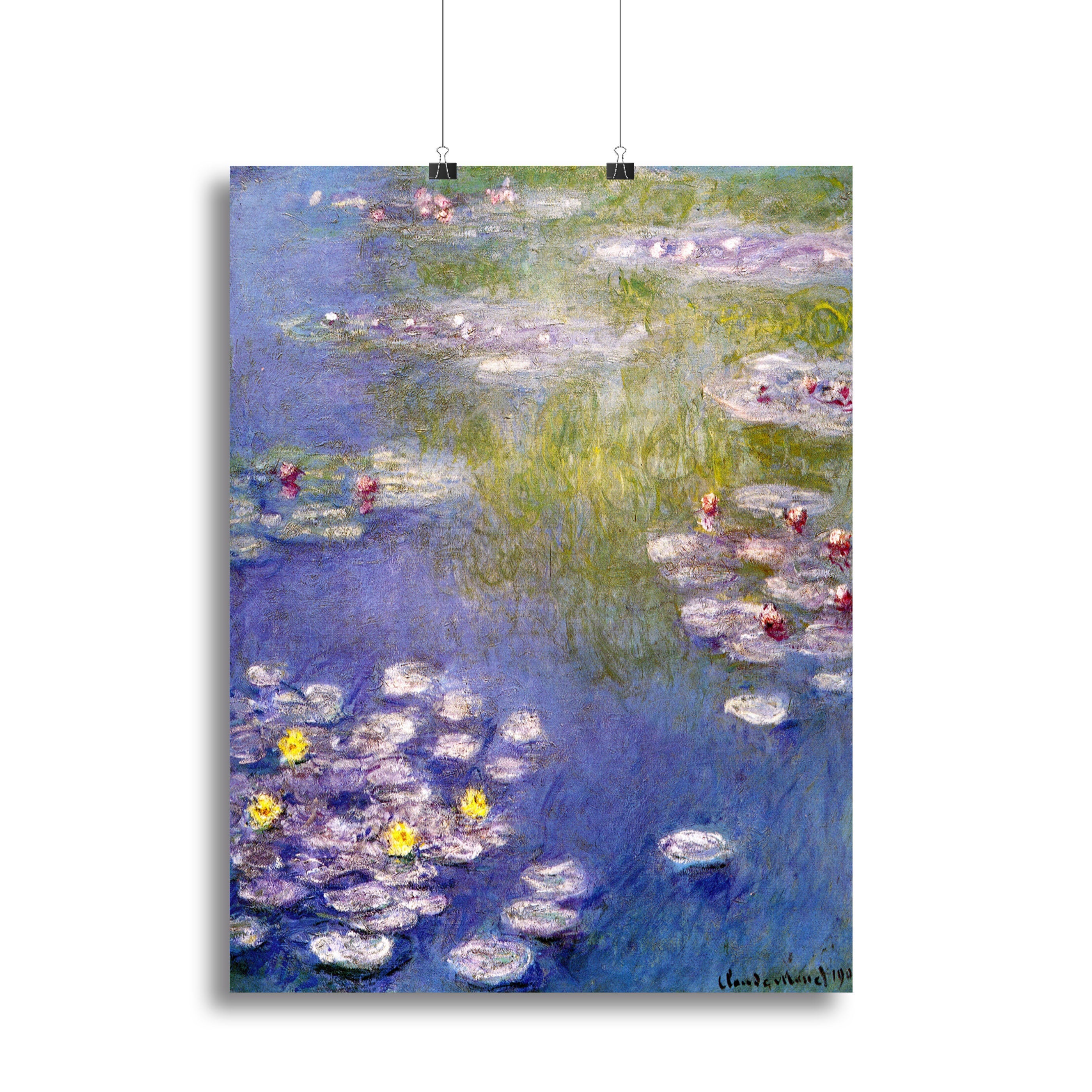 Nympheas at Giverny Canvas Print or Poster - Canvas Art Rocks - 2