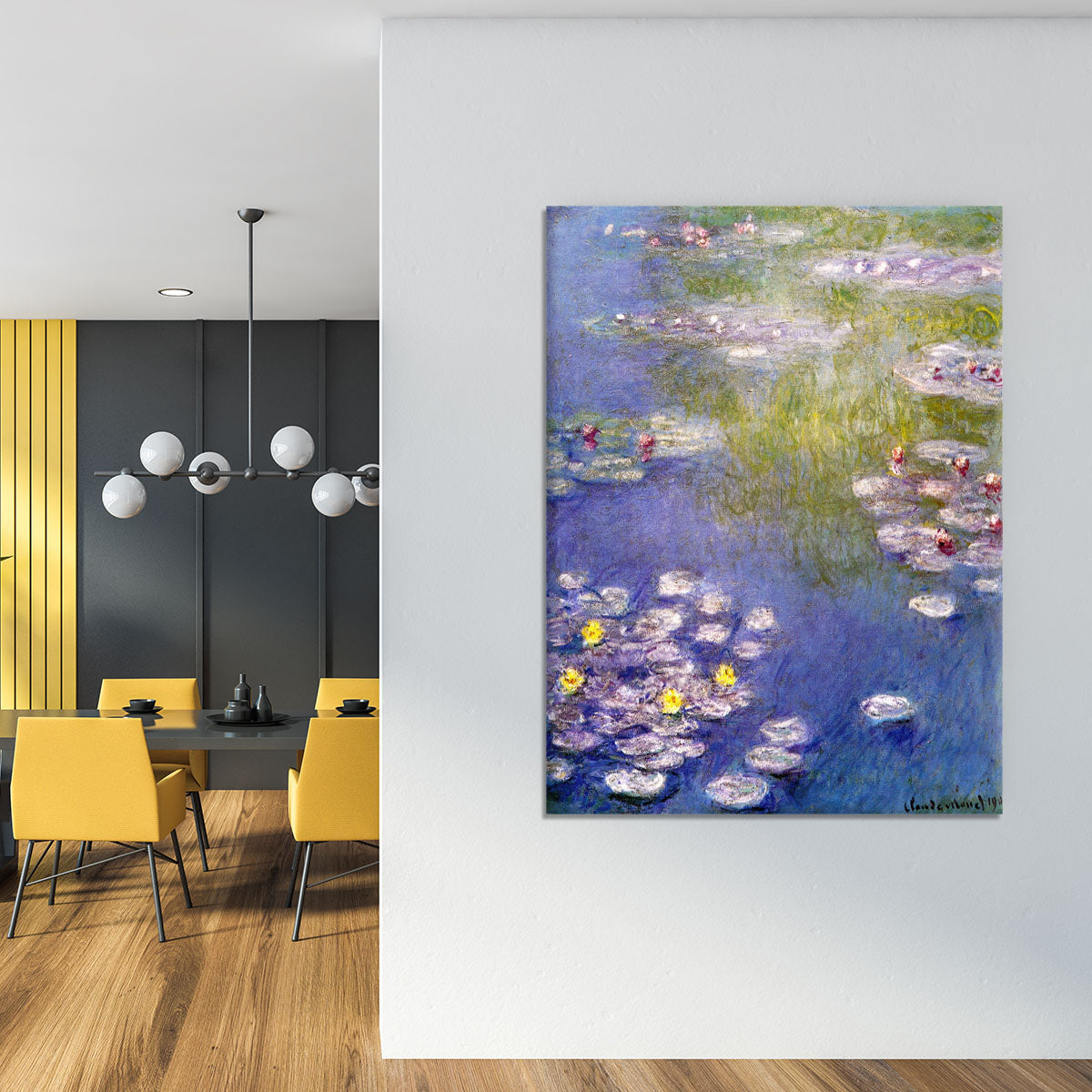 Nympheas at Giverny Canvas Print or Poster - Canvas Art Rocks - 4