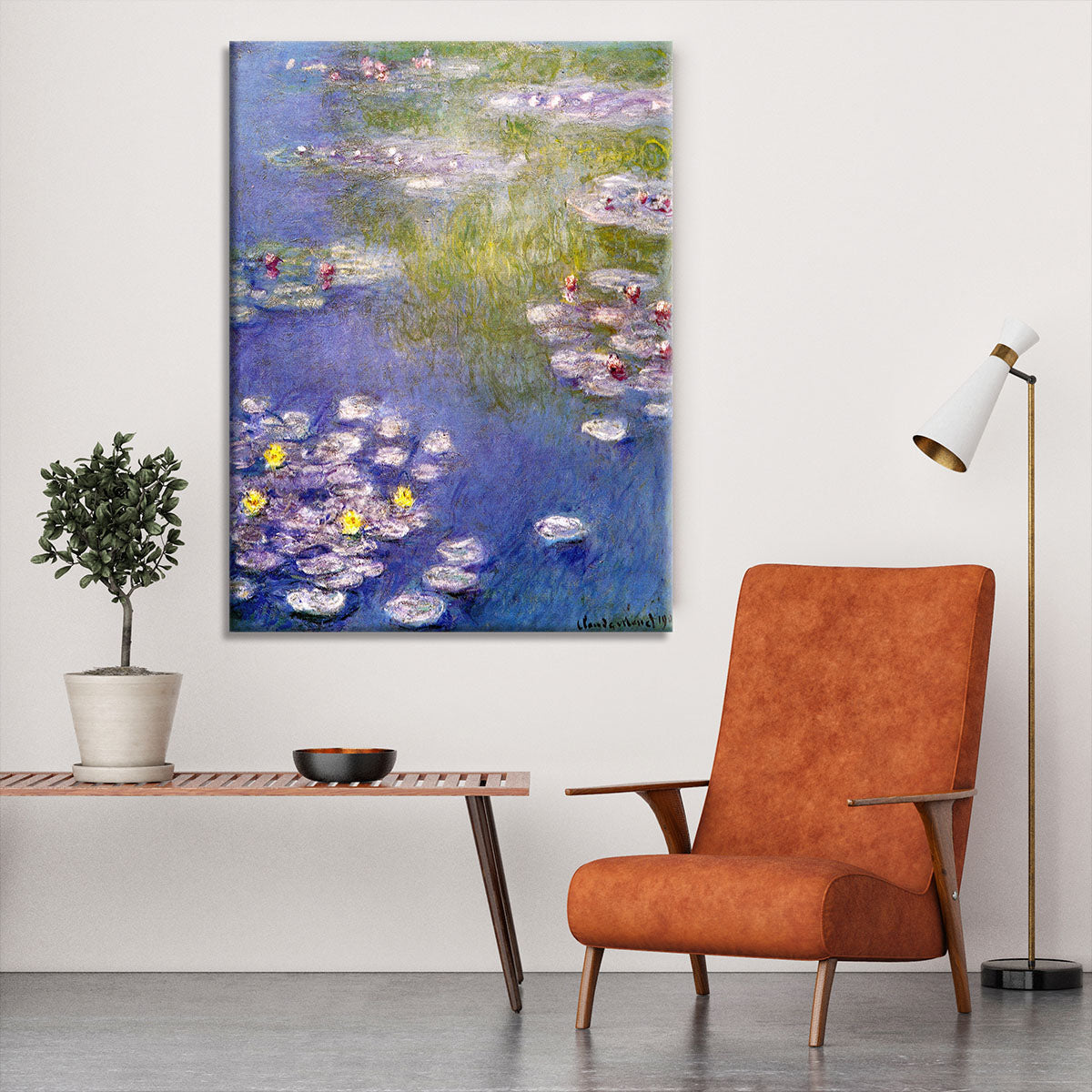 Nympheas at Giverny Canvas Print or Poster - Canvas Art Rocks - 6