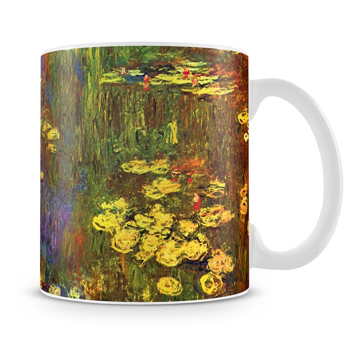 Nympheas water plantes Mug - Canvas Art Rocks - 4