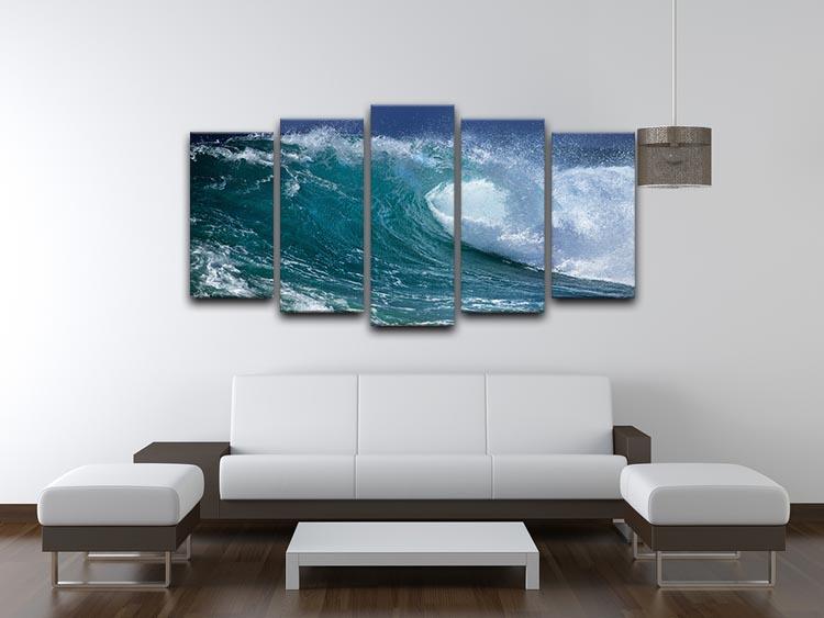 Ocean wave 5 Split Panel Canvas  - Canvas Art Rocks - 3