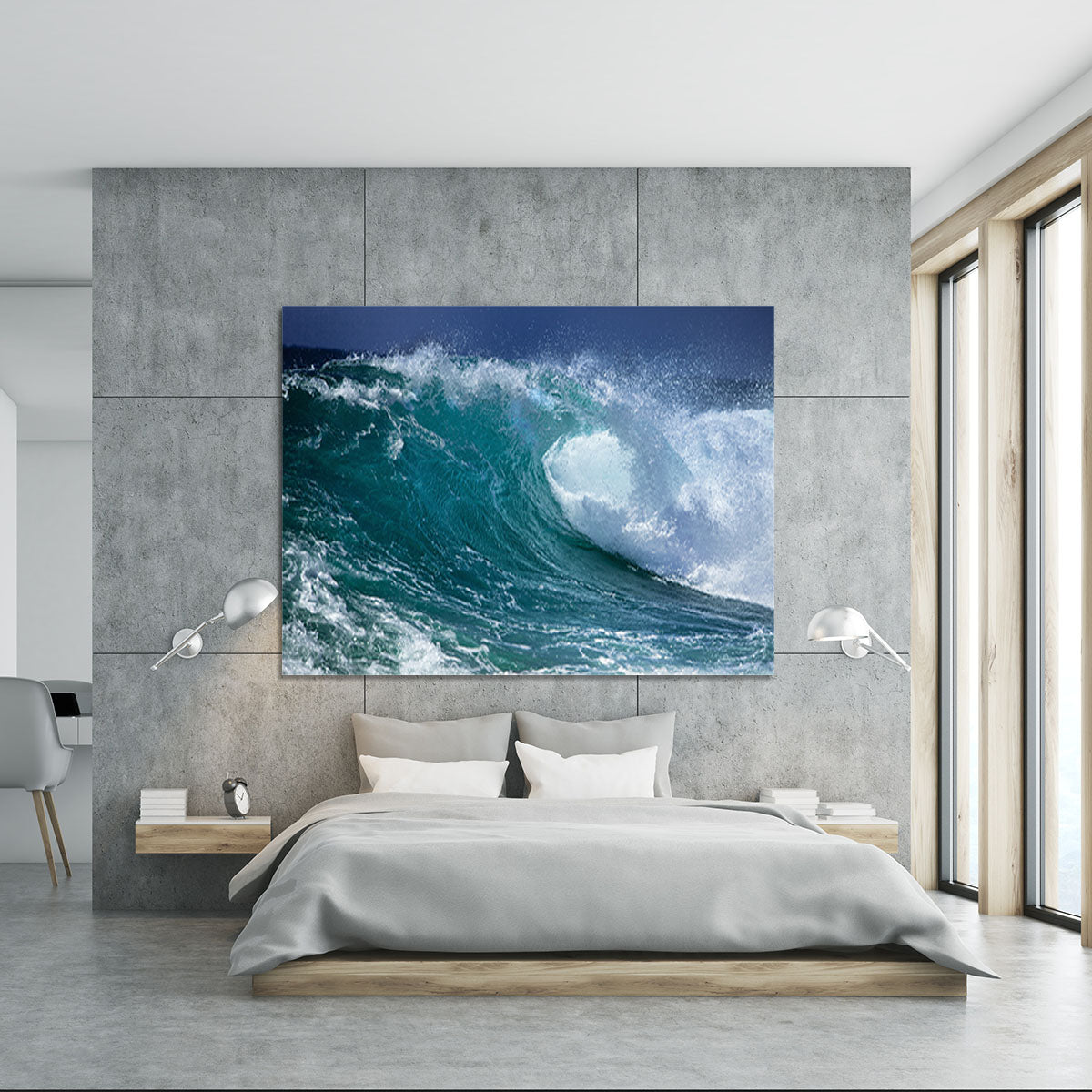 Ocean wave Canvas Print or Poster - Canvas Art Rocks - 5