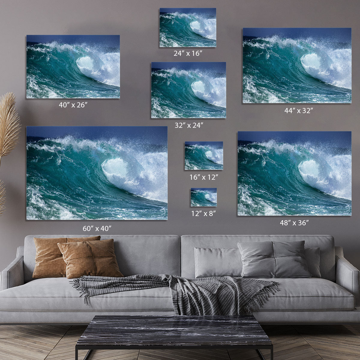 Ocean wave Canvas Print or Poster - Canvas Art Rocks - 7