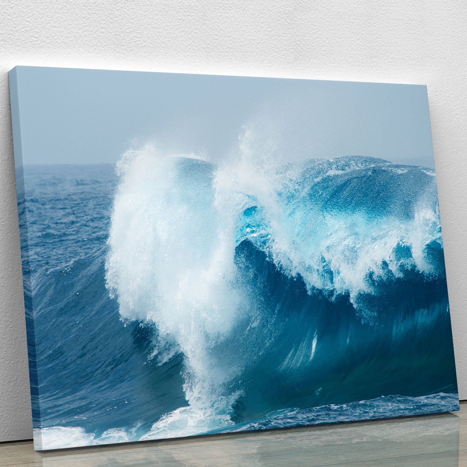 Ocean waves breaking natural Canvas Print or Poster - Canvas Art Rocks - 1
