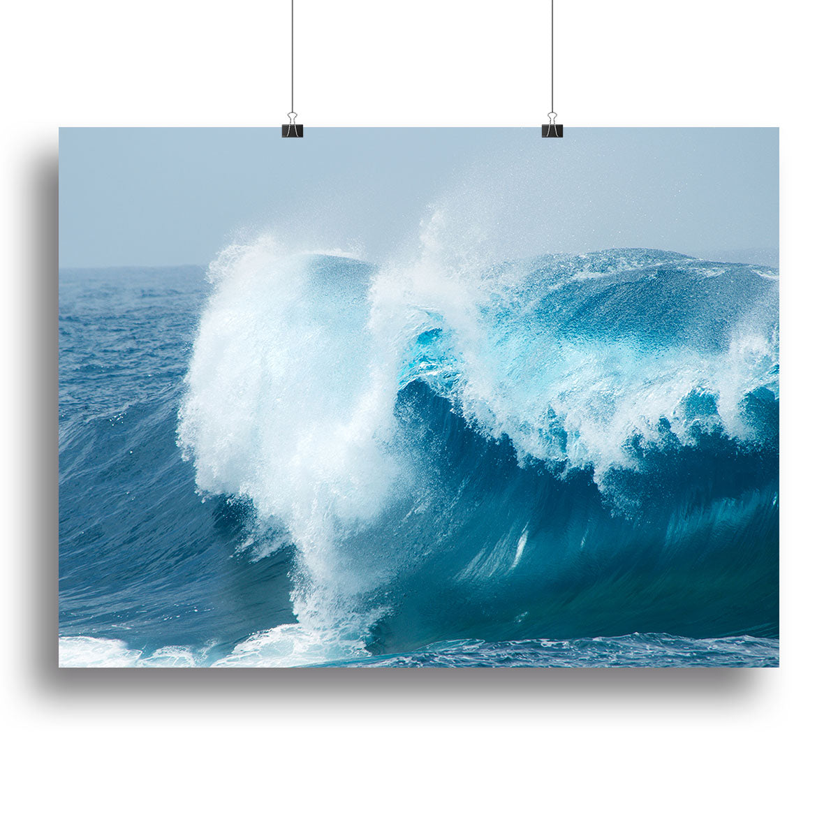 Ocean waves breaking natural Canvas Print or Poster - Canvas Art Rocks - 2