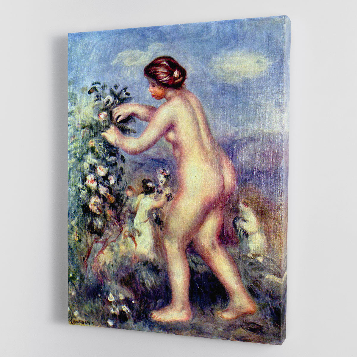 Ode to flower after Anakreon by Renoir Canvas Print or Poster - Canvas Art Rocks - 1