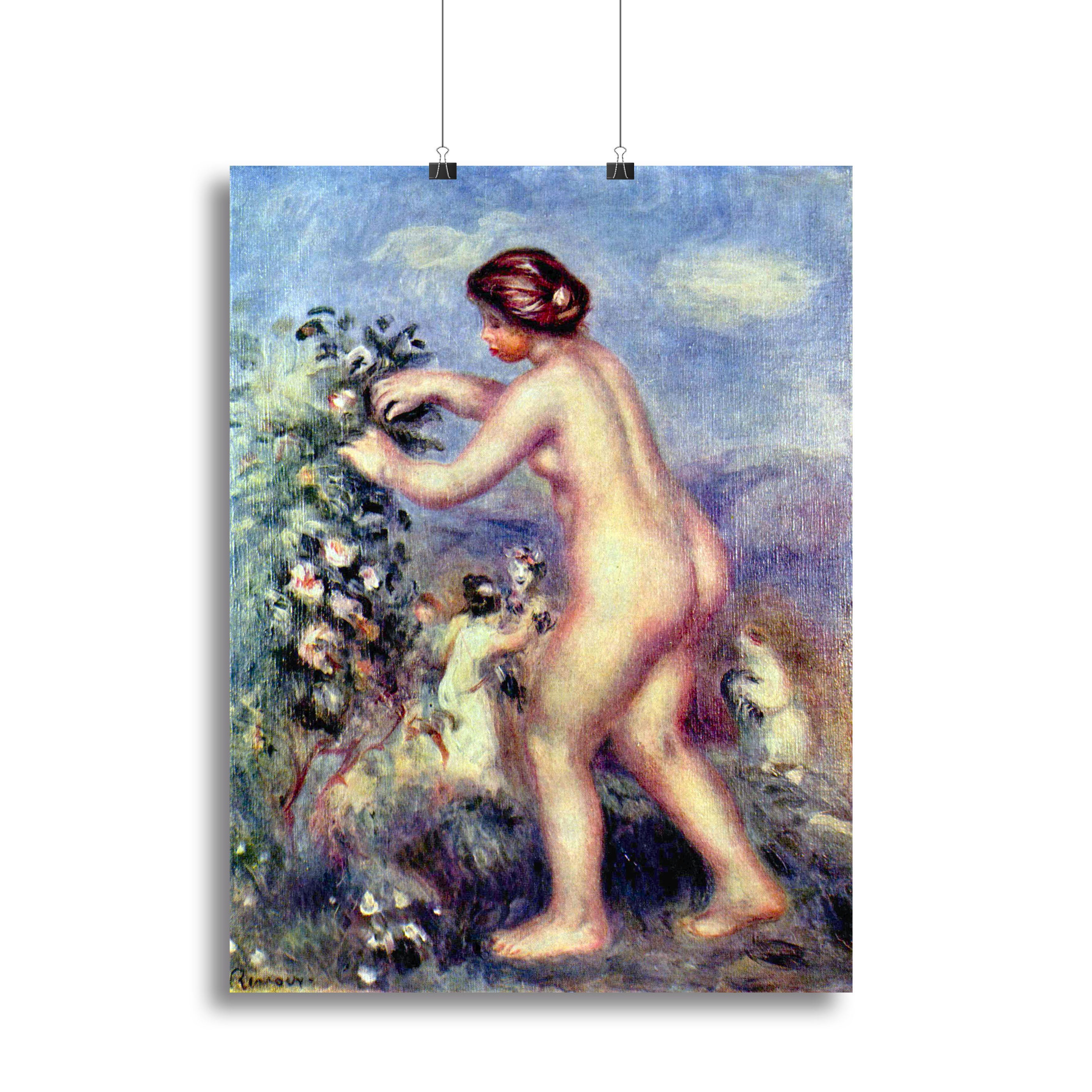 Ode to flower after Anakreon by Renoir Canvas Print or Poster - Canvas Art Rocks - 2