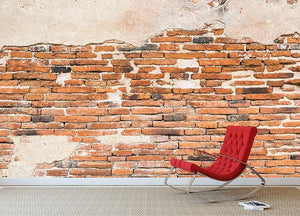 Old brick wall texture Wall Mural Wallpaper - Canvas Art Rocks - 2