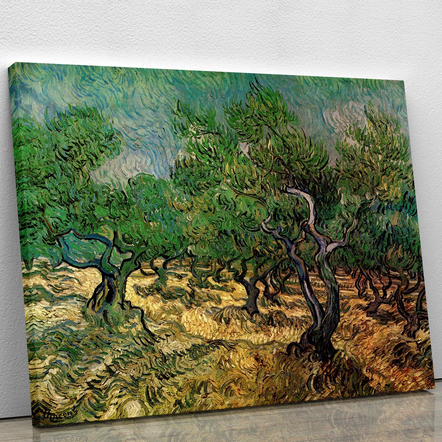 Olive Grove 2 by Van Gogh Canvas Print or Poster - Canvas Art Rocks - 1