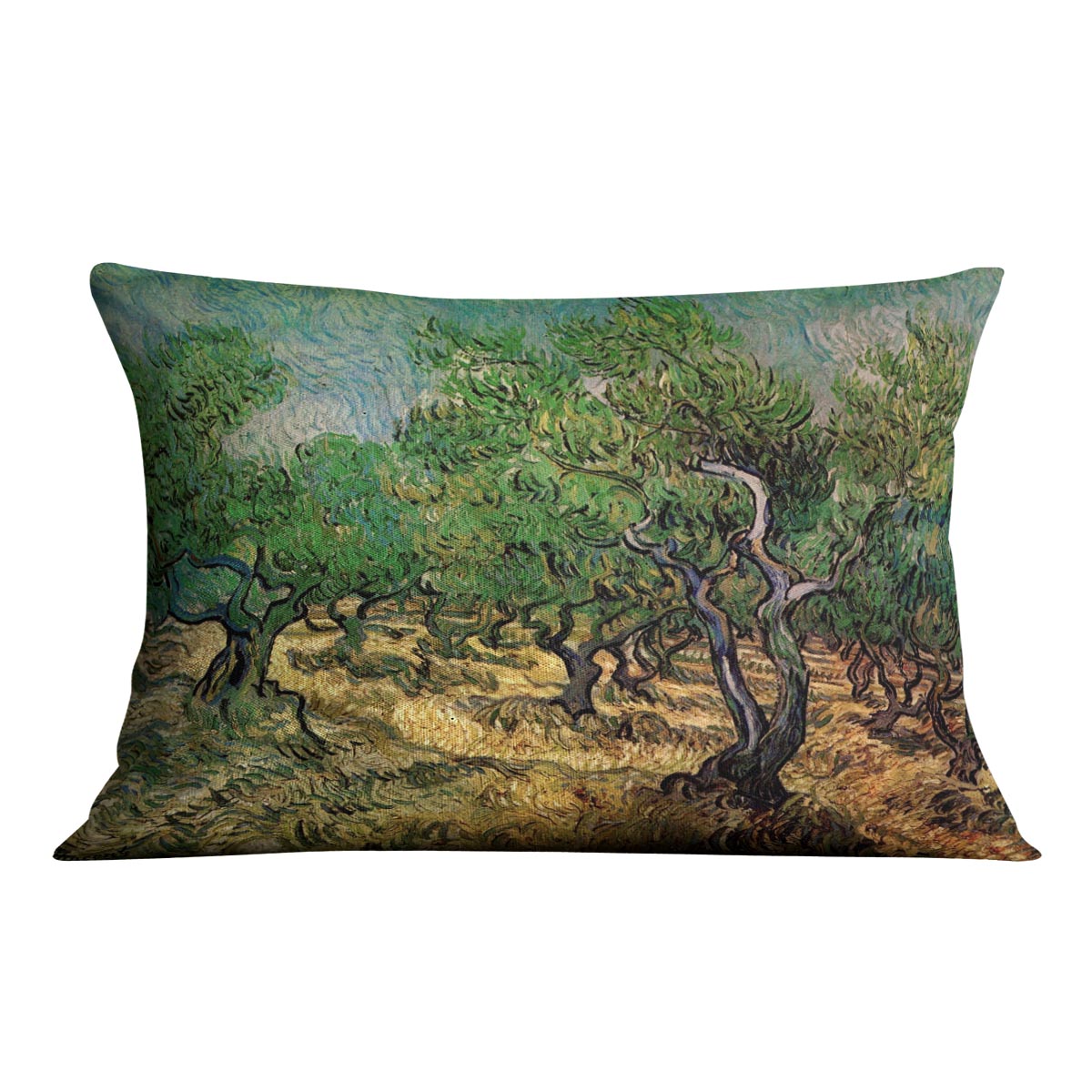 Olive Grove 2 by Van Gogh Cushion