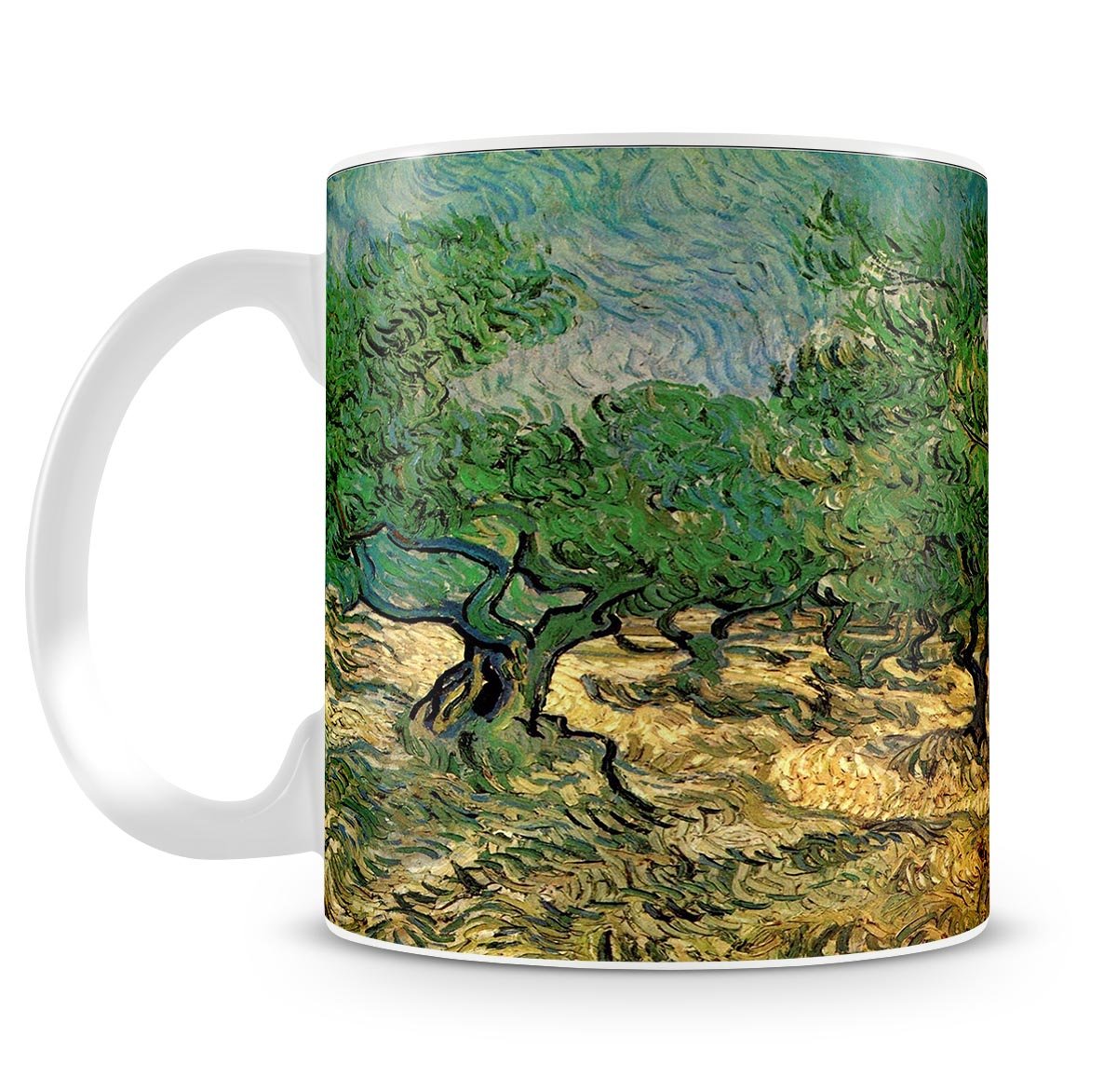 Olive Grove 2 by Van Gogh Mug - Canvas Art Rocks - 4