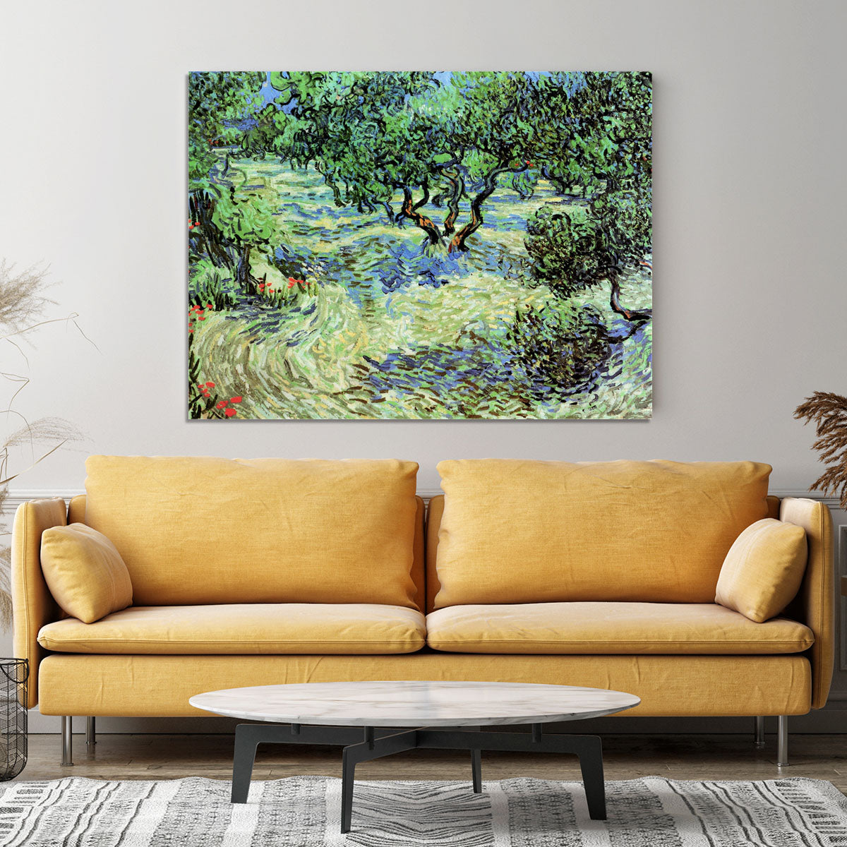 Olive Grove by Van Gogh Canvas Print or Poster - Canvas Art Rocks - 4