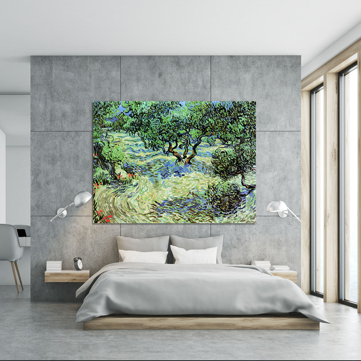 Olive Grove by Van Gogh Canvas Print or Poster - Canvas Art Rocks - 5