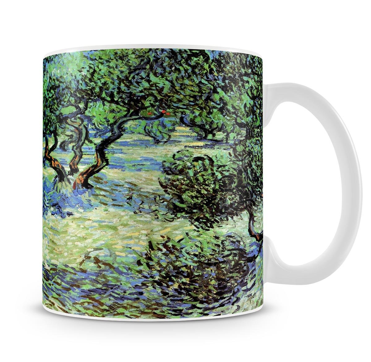 Olive Grove by Van Gogh Mug - Canvas Art Rocks - 4