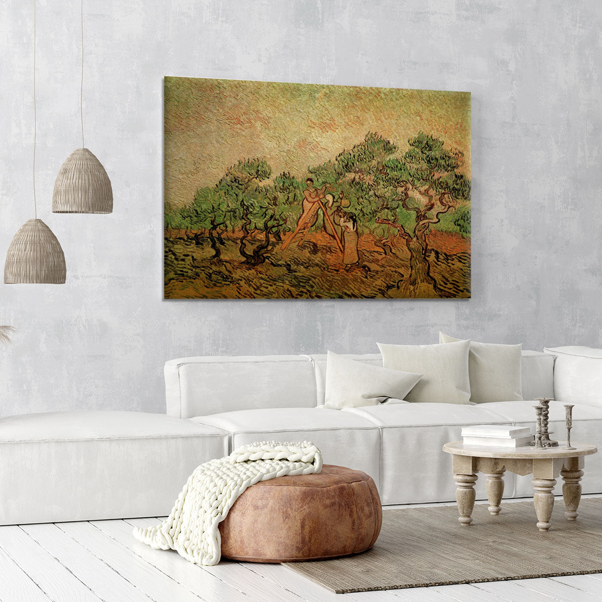 Olive Picking by Van Gogh Canvas Print or Poster - Canvas Art Rocks - 6