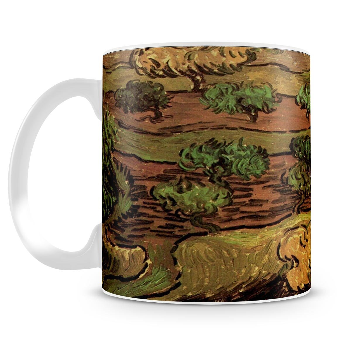 Olive Trees against a Slope of a Hill by Van Gogh Mug - Canvas Art Rocks - 4