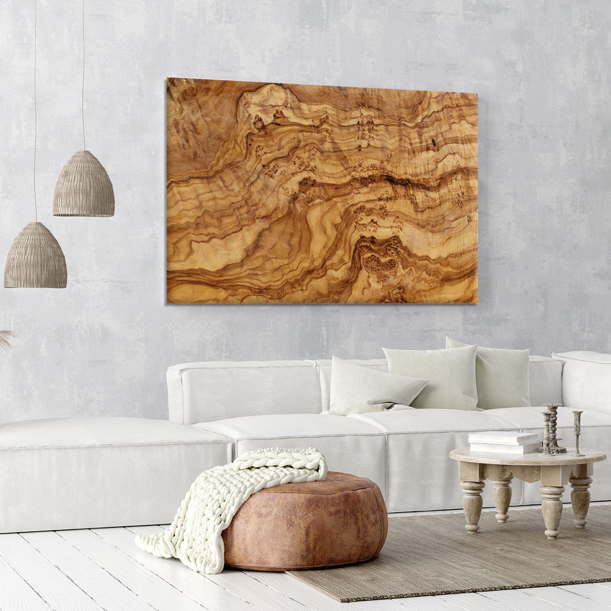 Olive wood board Canvas Print or Poster - Canvas Art Rocks - 6
