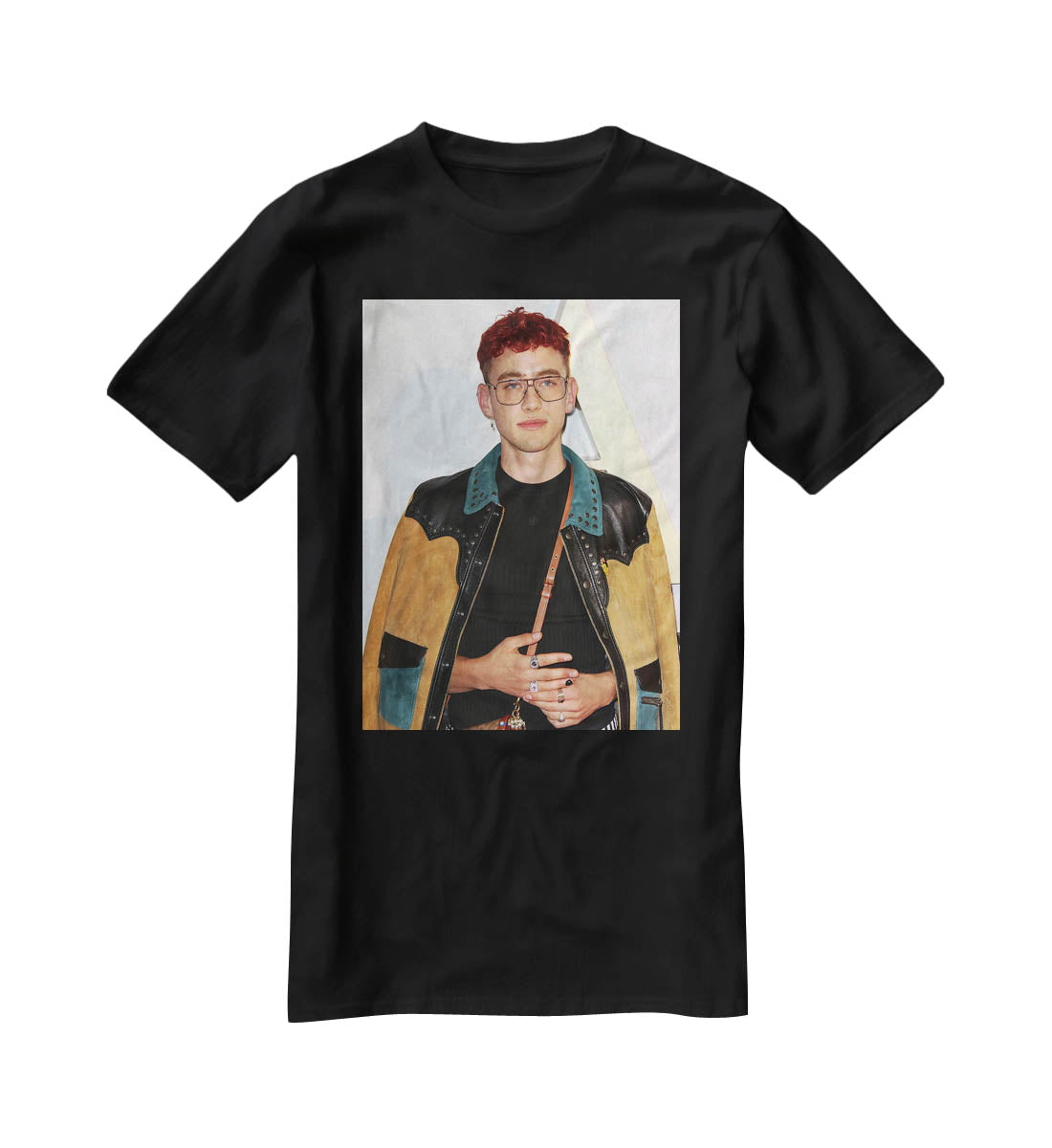 Olly Alexander at A Star is Born UK Premiere T-Shirt - Canvas Art Rocks - 1