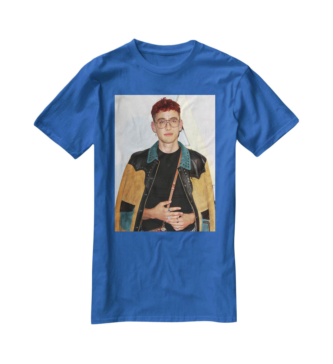 Olly Alexander at A Star is Born UK Premiere T-Shirt - Canvas Art Rocks - 2