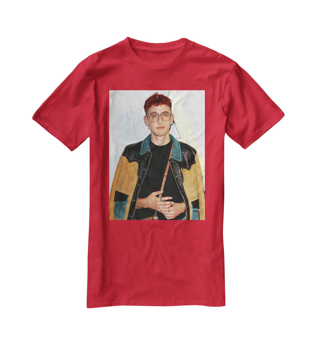 Olly Alexander at A Star is Born UK Premiere T-Shirt - Canvas Art Rocks - 4