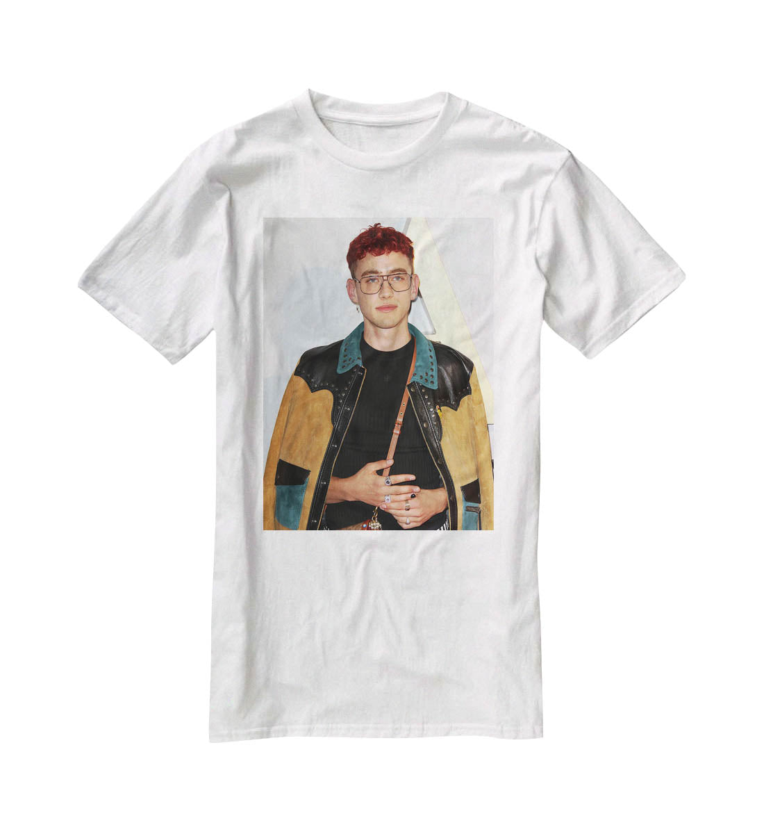 Olly Alexander at A Star is Born UK Premiere T-Shirt - Canvas Art Rocks - 5