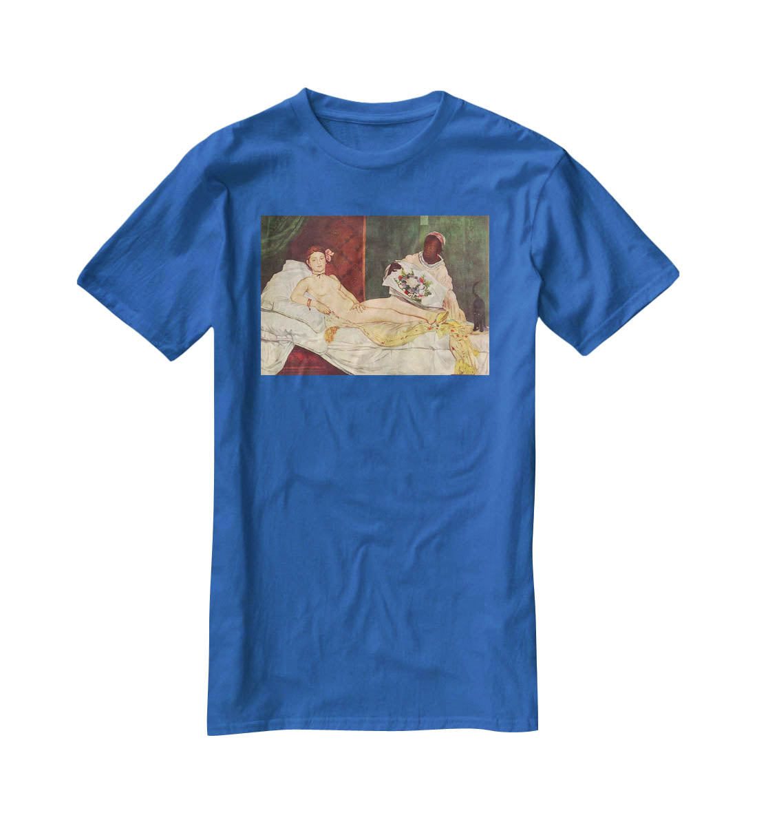 Olympia 1 by Manet T-Shirt - Canvas Art Rocks - 2