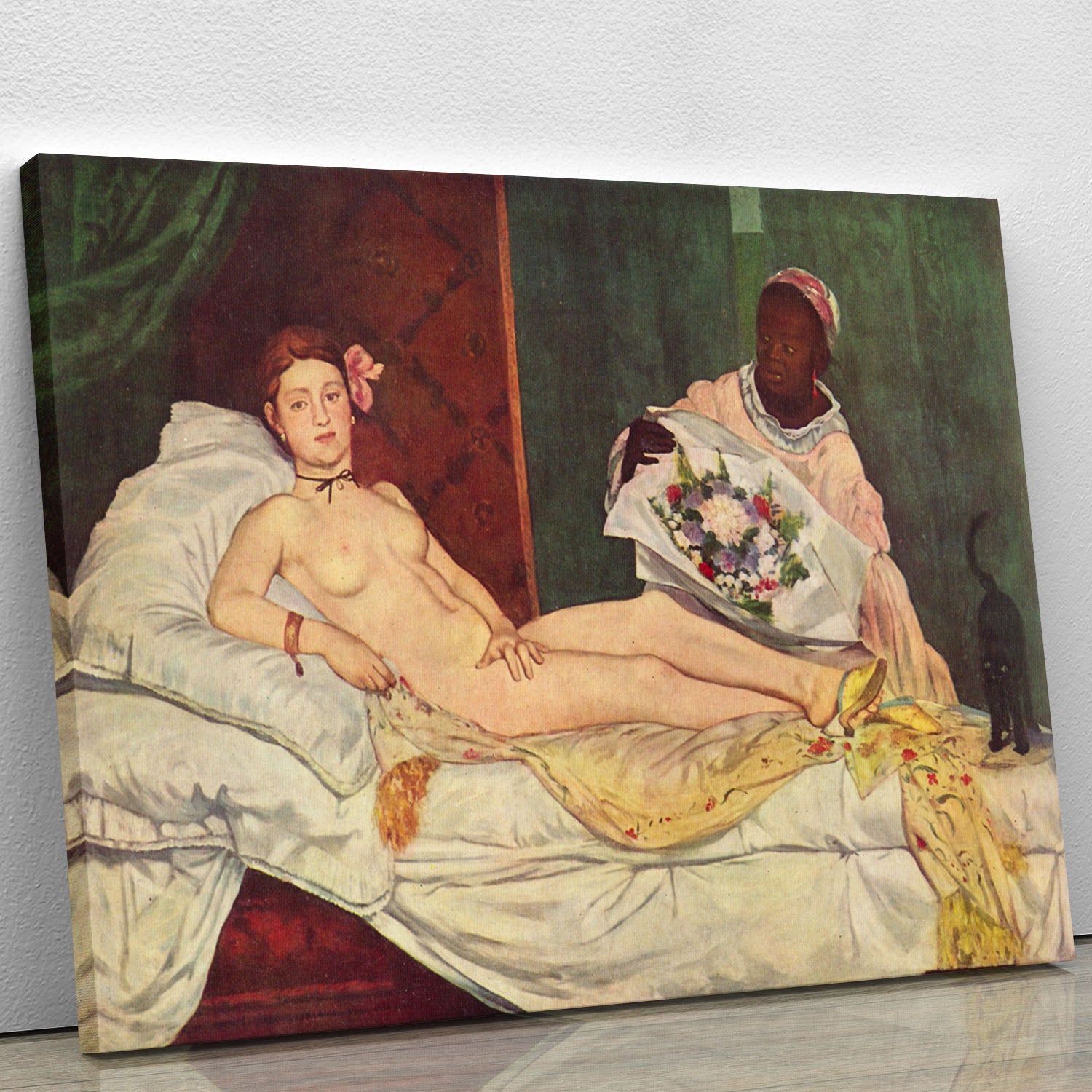 Olympia 1 by Manet Canvas Print or Poster - Canvas Art Rocks - 1