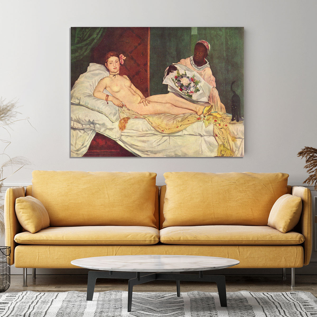 Olympia 1 by Manet Canvas Print or Poster - Canvas Art Rocks - 4