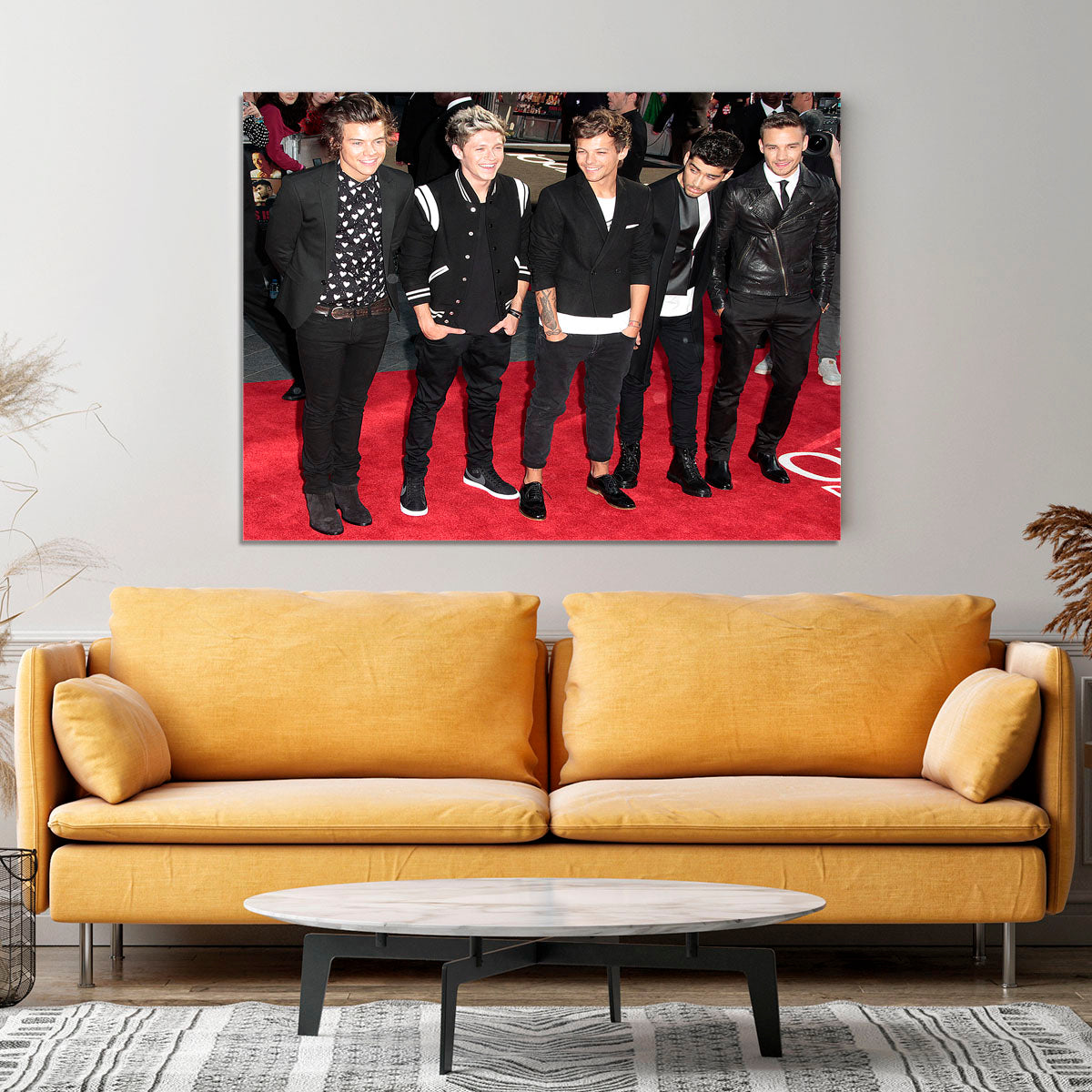 One Direction on the red carpet Canvas Print or Poster - Canvas Art Rocks - 4