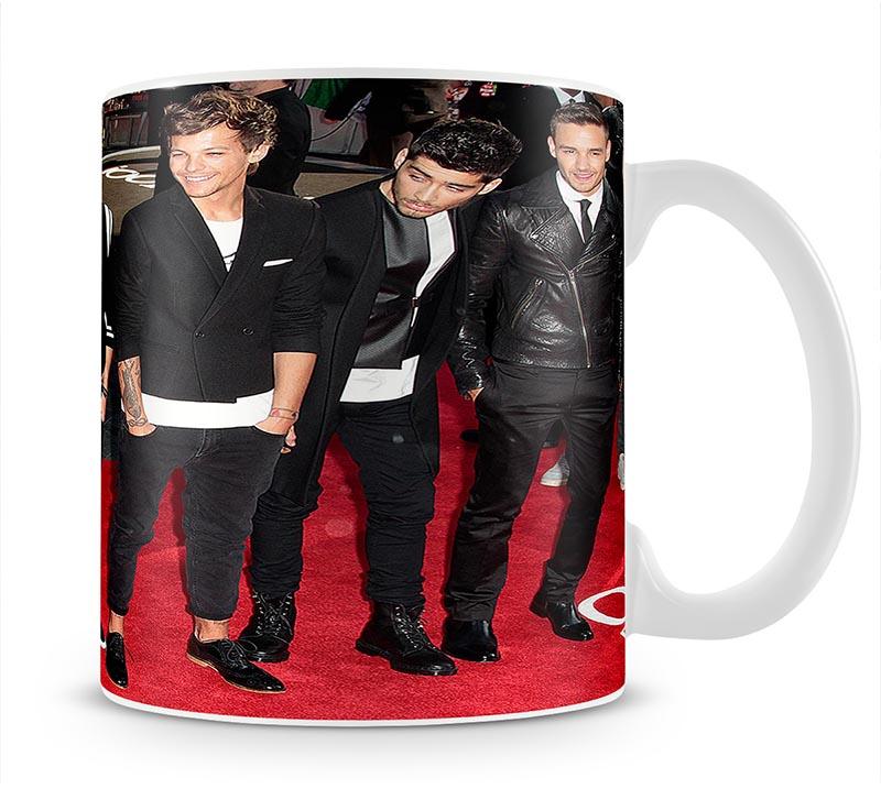 One Direction on the red carpet Mug - Canvas Art Rocks - 1