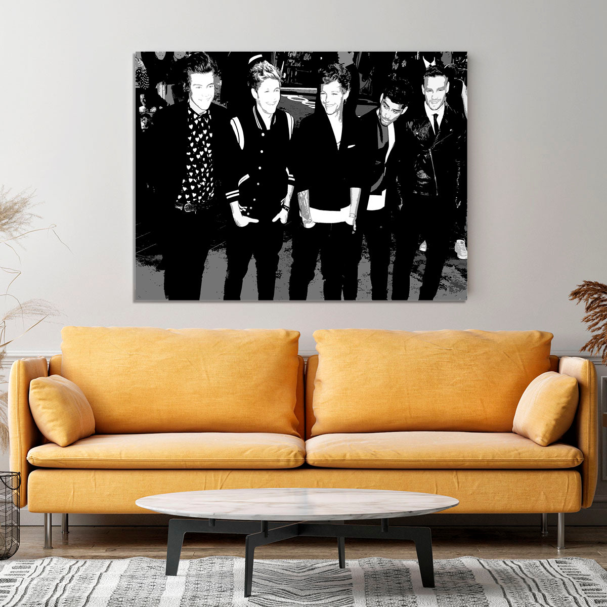 One Direction on the red carpet Pop Art Canvas Print or Poster - Canvas Art Rocks - 4