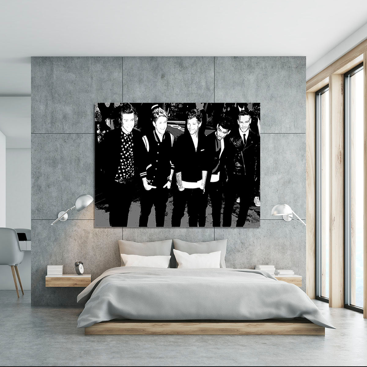 One Direction on the red carpet Pop Art Canvas Print or Poster - Canvas Art Rocks - 5