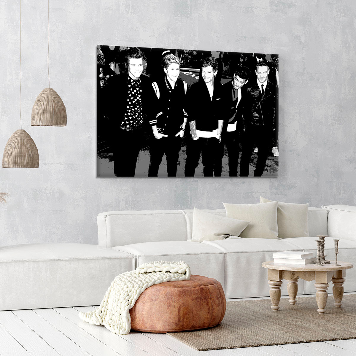 One Direction on the red carpet Pop Art Canvas Print or Poster - Canvas Art Rocks - 6