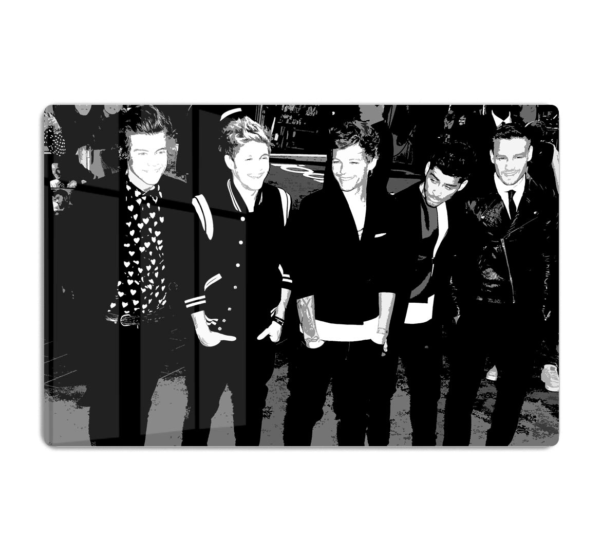 One Direction on the red carpet Pop Art HD Metal Print