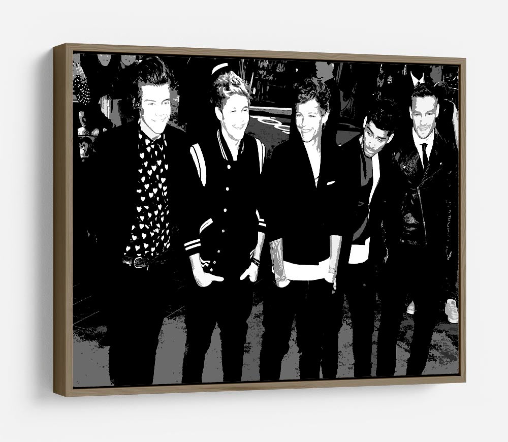 One Direction on the red carpet Pop Art HD Metal Print