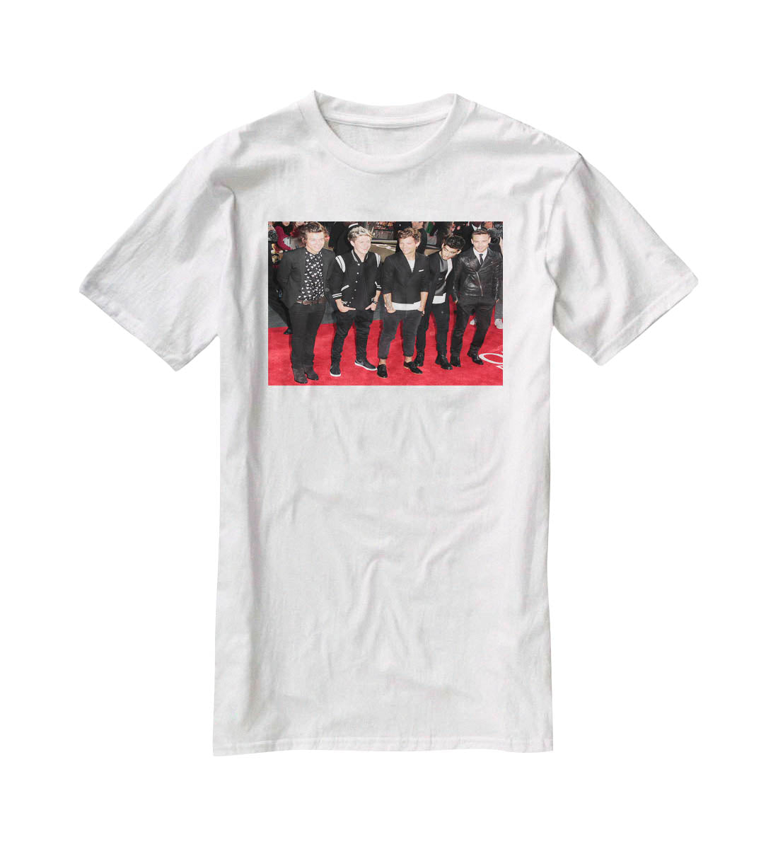 One Direction on the red carpet T-Shirt - Canvas Art Rocks - 5