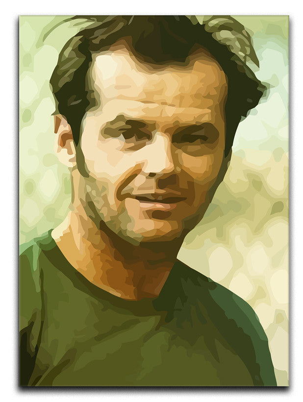 One Flew Over The Cuckoos Nest Coloured Print - Canvas Art Rocks - 1