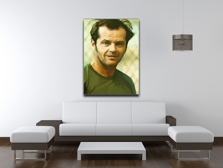One Flew Over The Cuckoos Nest Coloured Print - Canvas Art Rocks - 4