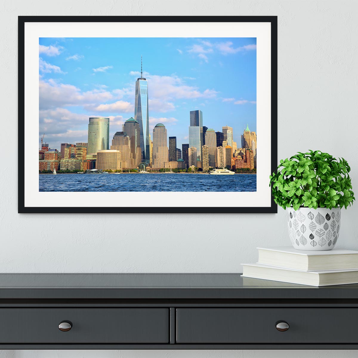 One World Trade Center Framed Print - Canvas Art Rocks - 1