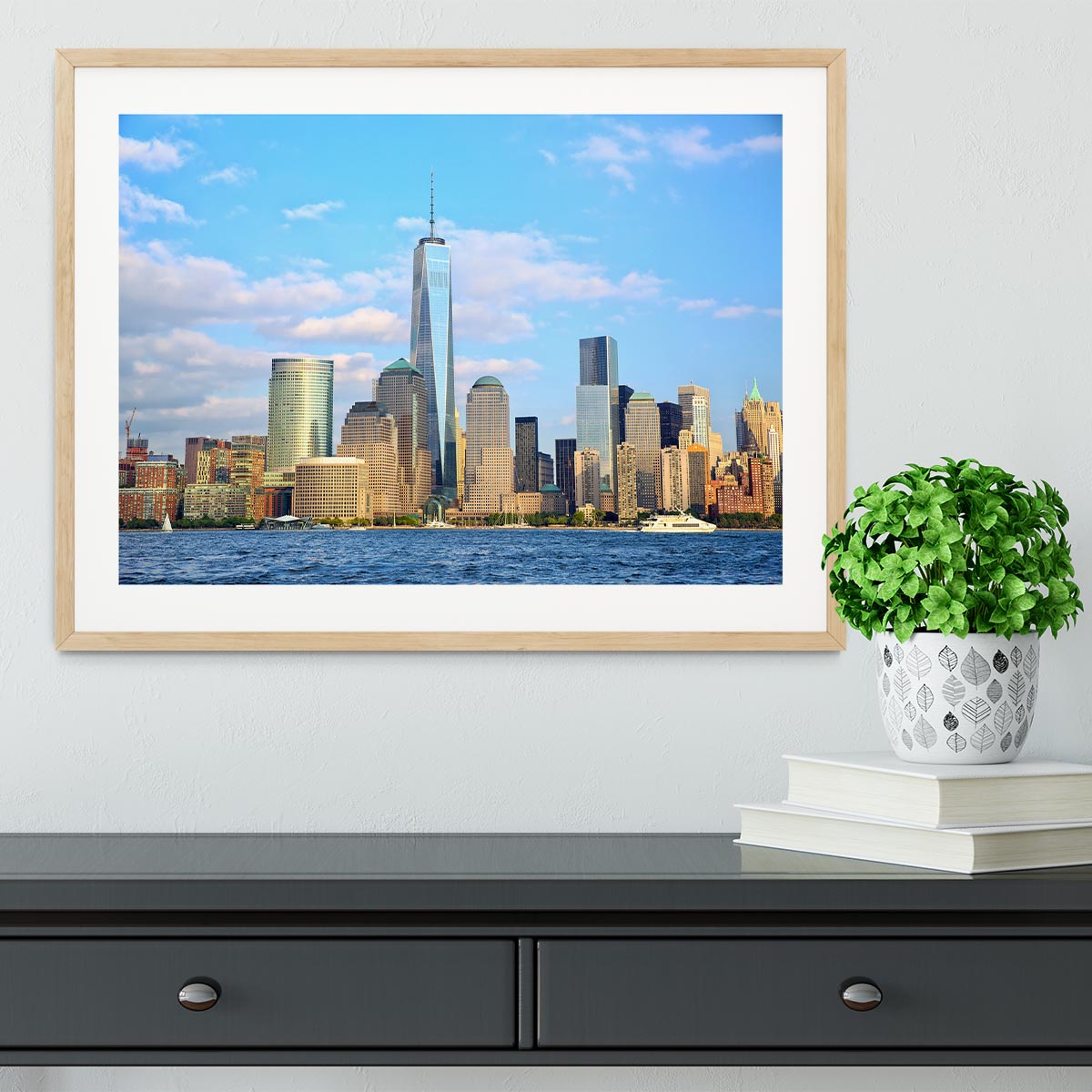 One World Trade Center Framed Print - Canvas Art Rocks - 3