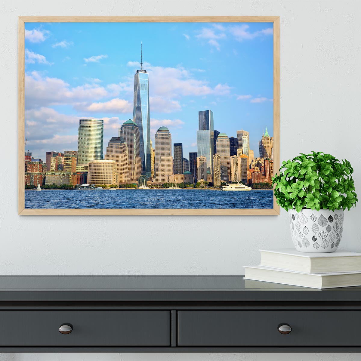 One World Trade Center Framed Print - Canvas Art Rocks - 4