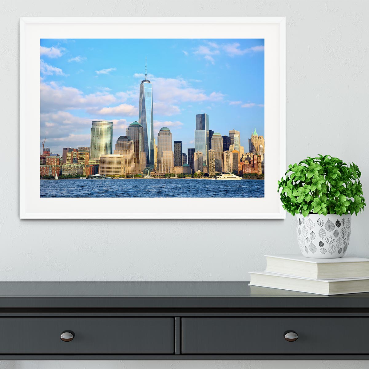 One World Trade Center Framed Print - Canvas Art Rocks - 5
