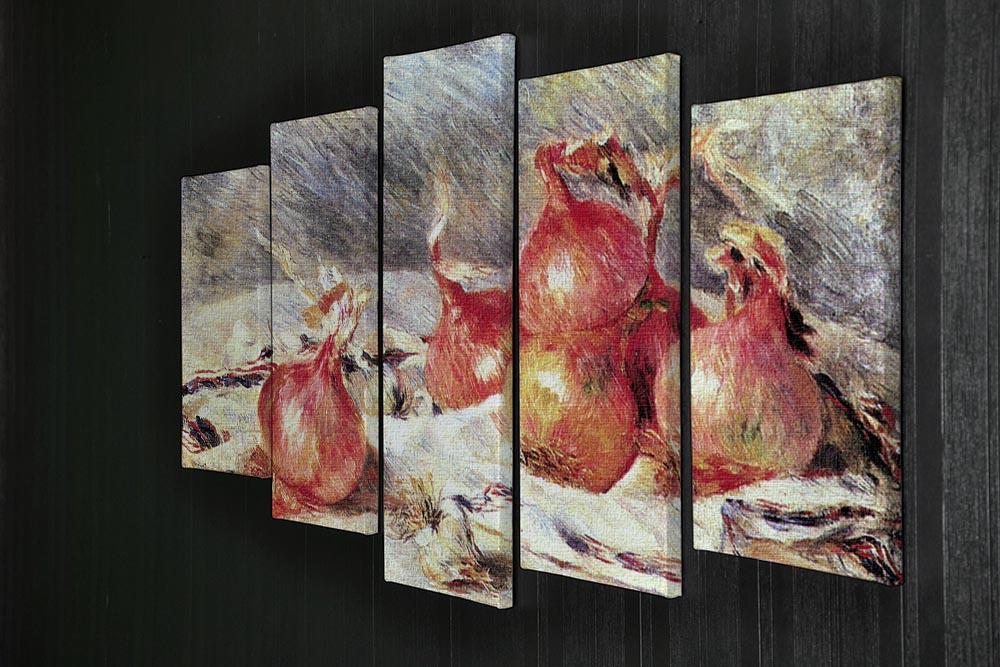 Onions by Renoir 5 Split Panel Canvas - Canvas Art Rocks - 2