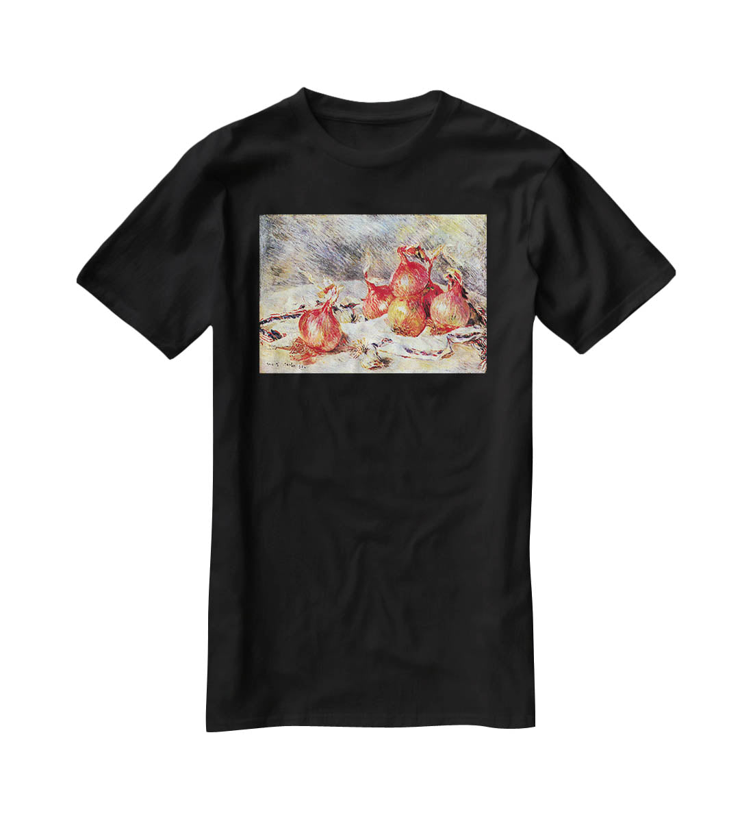 Onions by Renoir T-Shirt - Canvas Art Rocks - 1